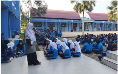 SMK Negeri 8 Samarinda Gelar Yasinan Rutin, Tingkatkan Keimanan dan Kebersamaan Warga Sekolah