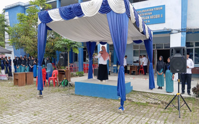 SMK Negeri 8 Samarinda Gelar Bulan Bahasa “BASRAYA”: Bahasa sebagai Rasa dan Jiwa Bangsa, Menyuarakan Semangat Indonesia